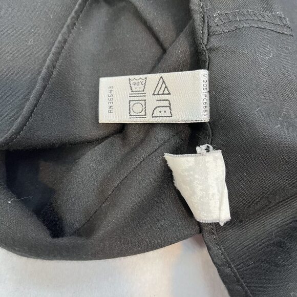 Geoffrey Beene sateen long sleeve dress shirt black mens sz Lg, 16-1/2, 34/35 - Picture 7 of 7